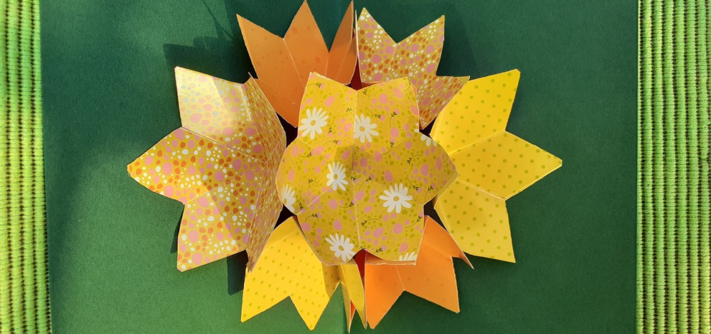 Atelierabend - Kreativ gemeinsam - Pop up trifft Origami