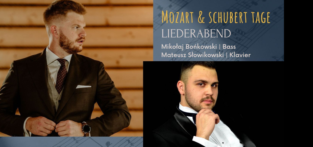 Liederabend | Mikołaj Bońkowski, Bass & Mateusz Słowikowski, Klavier