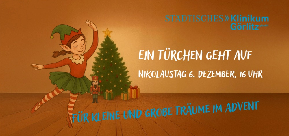 Ein Türchen geht auf im Städtischen Klinikum Görlitz