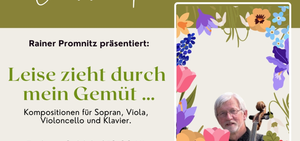 Frühling im Pavillon  „Leise zieht durch mein Gemüt …"