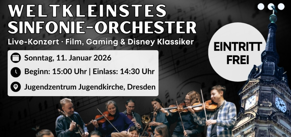 Weltkleinstes Sinfonie-Orchester – Live-Konzert mit Arcane, Gaming & Disney Klassikern