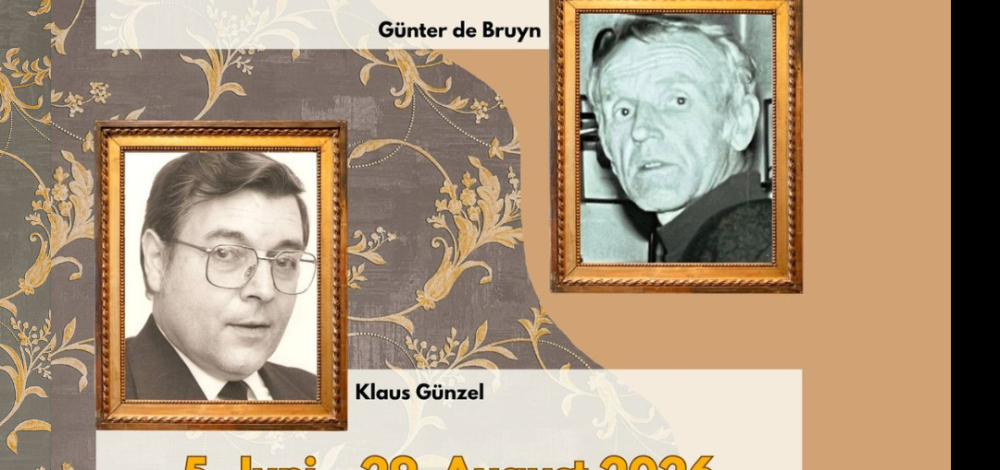 "Günter de Bruyn - Märkische Schreibwelten"