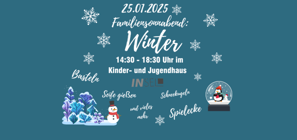Familiensonnabend rund um den Winter