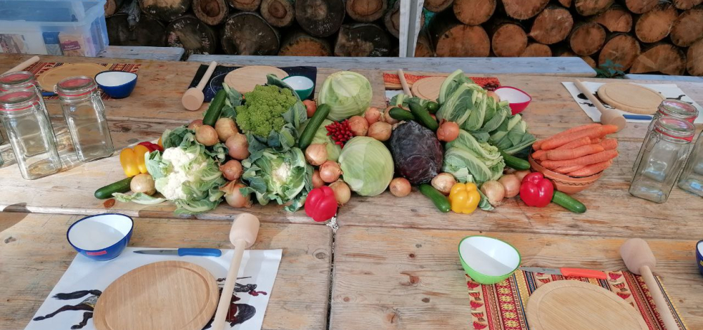 Kräuter - Tageskurs: "Einfach fermentieren" ganz praktisch von Sauerkraut und anderem Gemüse