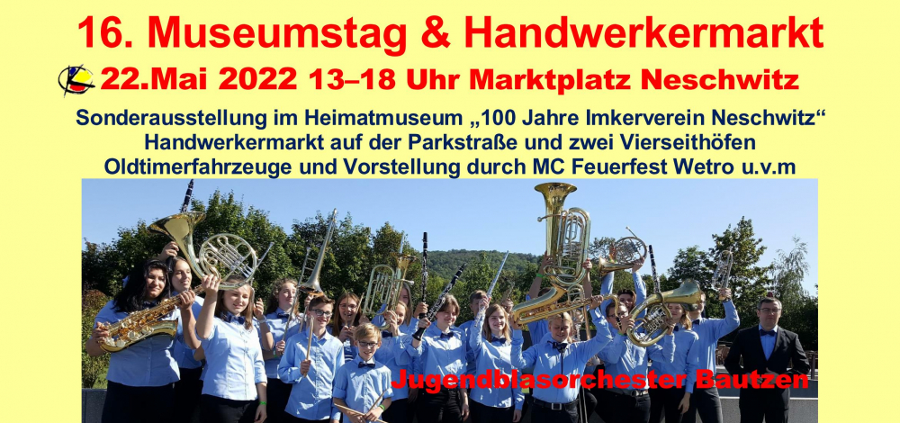 16. Museumstag & Handwerkermarkt in Neschwitz