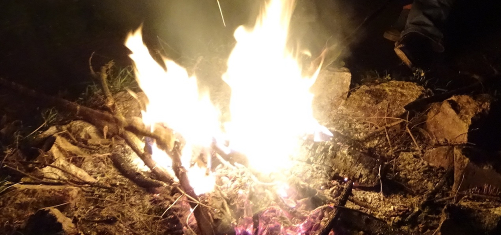 Kräuter – Mit Feuer und Wasser zum Kräutertee, ein Spaziergang mit anschließendem Ausprobieren