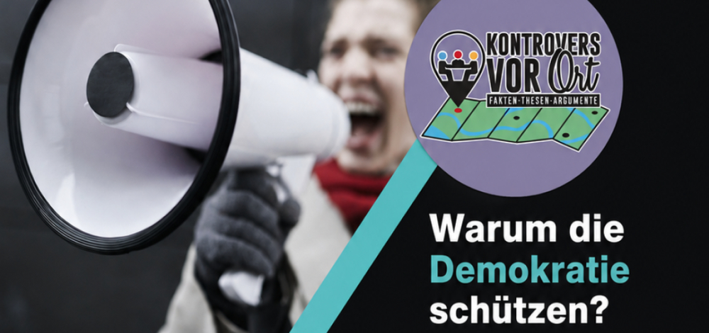 Kontrovers vor Ort: "Warum die Demokratie schützen?" - Vortrag und Diskussion mit S. Kramer, Präsident des Amtes für Verfassungsschutz Thüringen