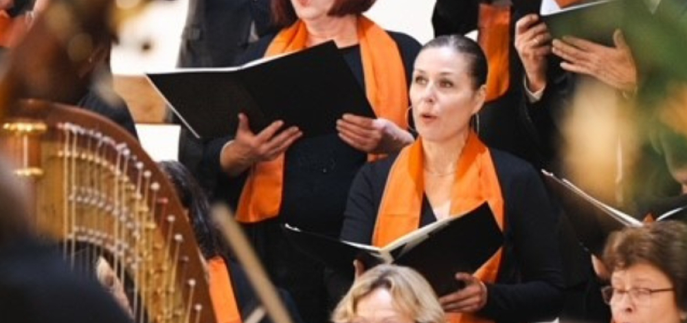concentus vocalis Dresden singt in der Kreuzkirche