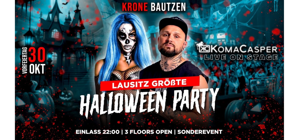 LAUSITZ GRÖßTE HALLOWEENPARTY