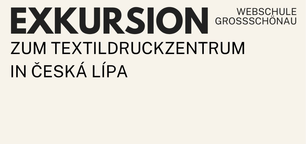 Exkursion zum Textildruckzentrum in Česká Lípa