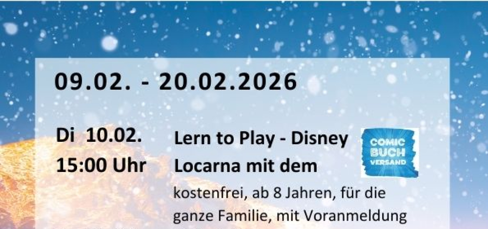 Winterferienprogramm - Winterliches Vorlesen mit Basteln