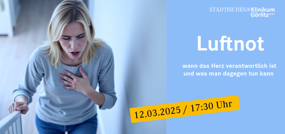 Luftnot - Wann das Herz verantwortlich ist und was man dagegen tun kann