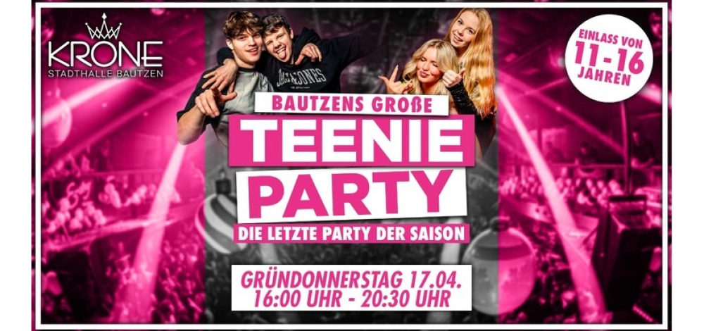 BAUTZENS GROSSE TEENIEPARTY