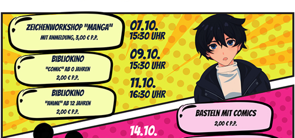 Herbstferienprogramm: BiblioKino "Anime" ab 12 Jahren