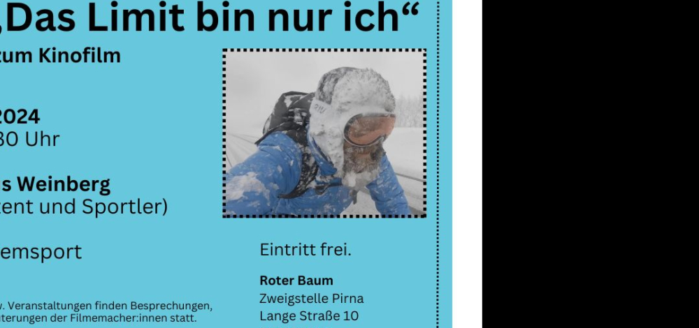 Das Limit bin nur Ich