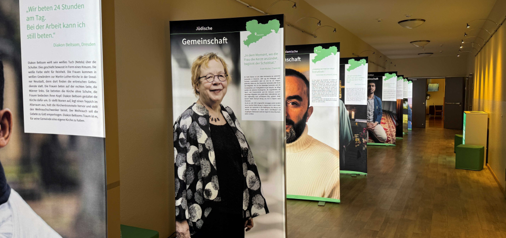 Ausstellung: "Sichtbare Vielfalt. Religionen in Sachsen"