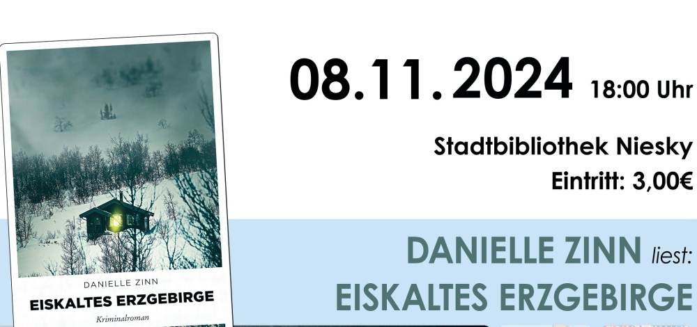 Lesung: Danielle Zinn "Eiskaltes Erzgebirge"