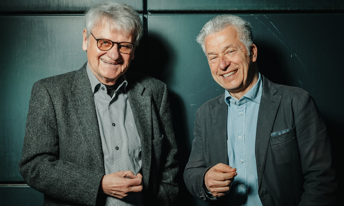 Bernd-Lutz Lange und Peter Ufer: Wo der Spaß aufhört, fängt der Witz an - Zwei gestandene Kabarettisten erzählen über einen schrägen Vogel des K