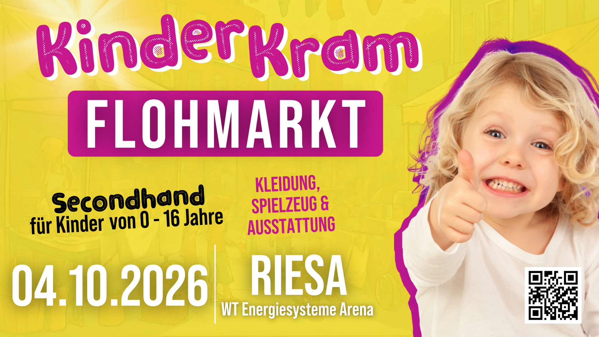 KinderKram-Flohmarkt | Secondhand für Kinder von 0 - 16 Jahre