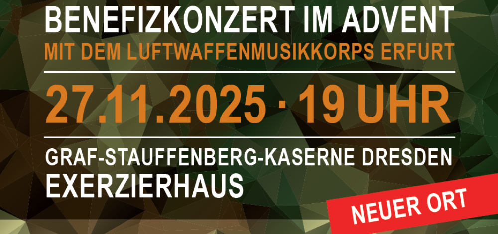 Advents-Benefizkonzert der Bundeswehr Dresden