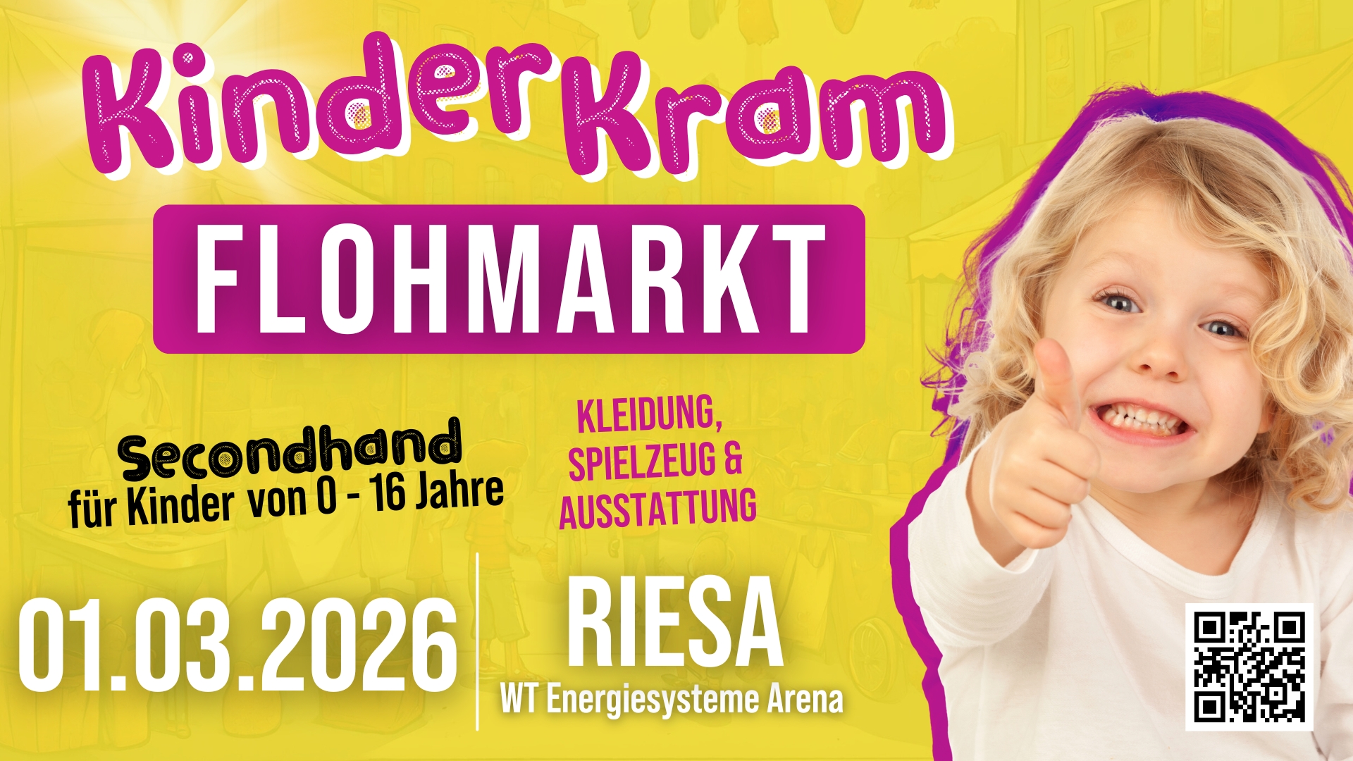 KinderKram-Flohmarkt | Secondhand für Kinder von 0 - 16 Jahre