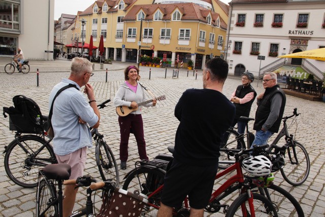 Mit dem Fahrrad durch Geschichte, Musik und Literatur: Erlebnisführung durch Hoyerswerda