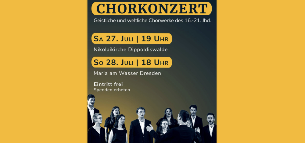 Chorkonzert Kammerchor Cantabile