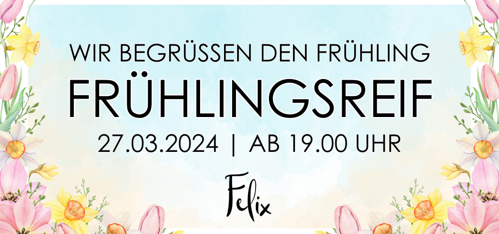 Frühlingsreif - Wir begrüßen den Frühling!