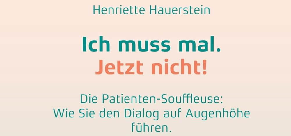 advita Pflege Bautzen präsentiert zur Woche der Demenz: Buchvorstellung mit Henriette Hauerstein: Ich muss mal. Jetzt nicht!