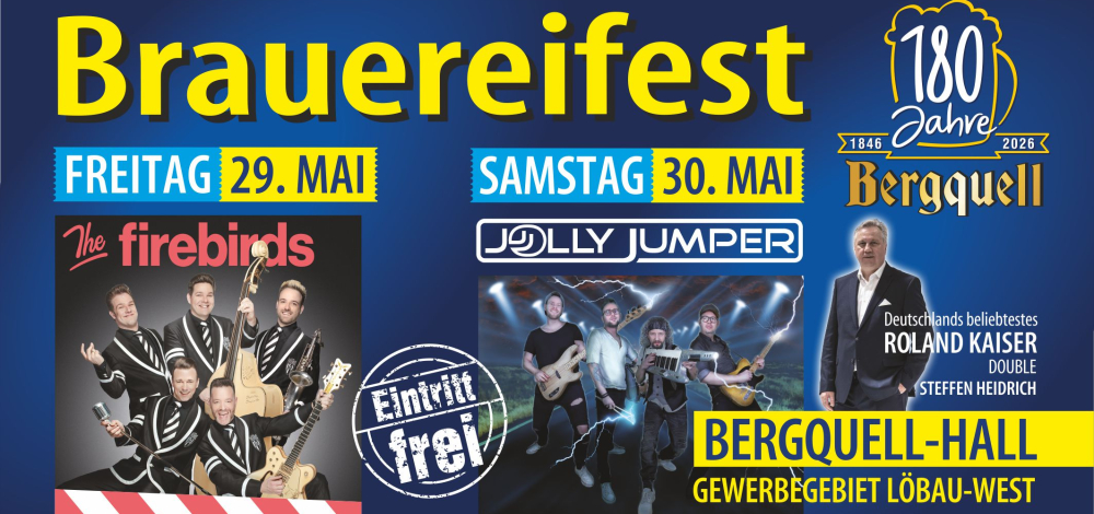 Brauereifest Bergquell-Brauerei Löbau