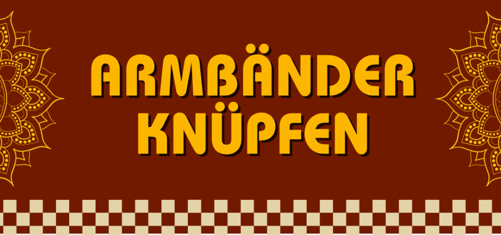Knüpfen, quatschen, kreativ sein!