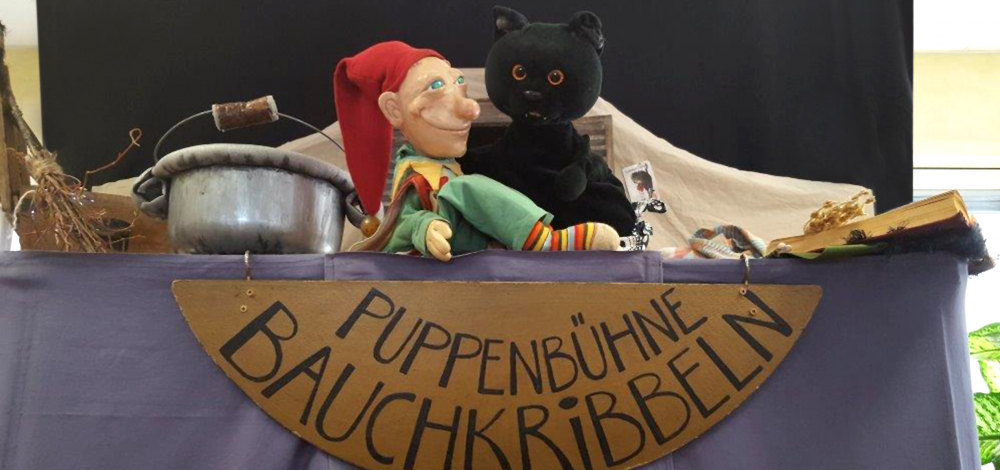 Puppentheater-Wochenende Dippelmütze | Puppenbühne Bauchkribbeln Martina Burkandt | Dreimal schwarzer Kater