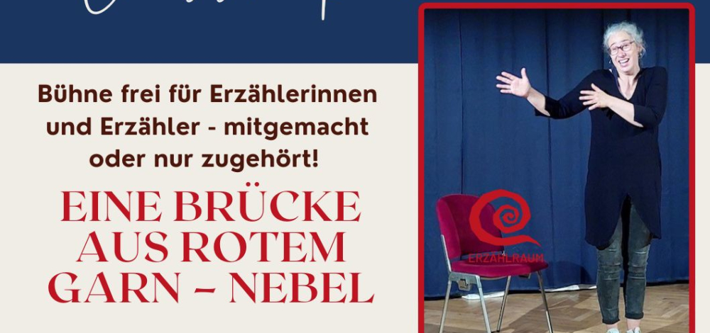 DIE OFFENE ERZÄHLBÜHNE im Chinesischen Pavillon