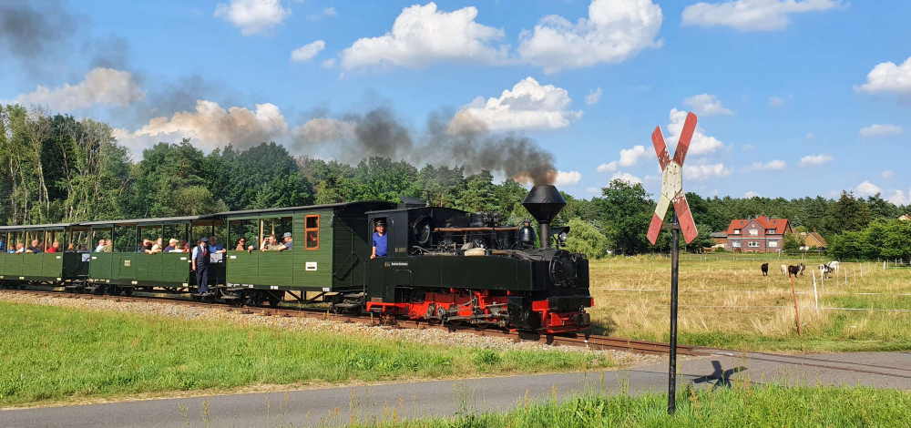 Historischer Dampflokbetrieb Waldeisenbahn Muskau