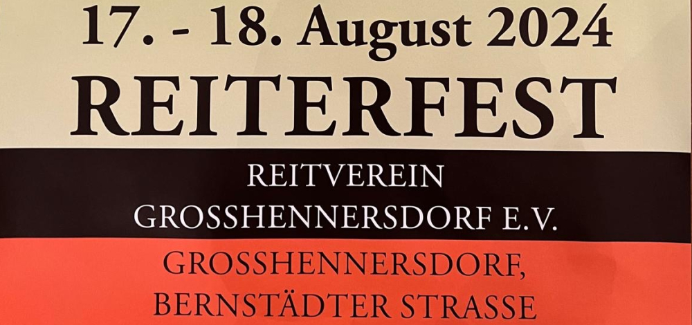 Reiterfest des Reiverein Großhennersdorf