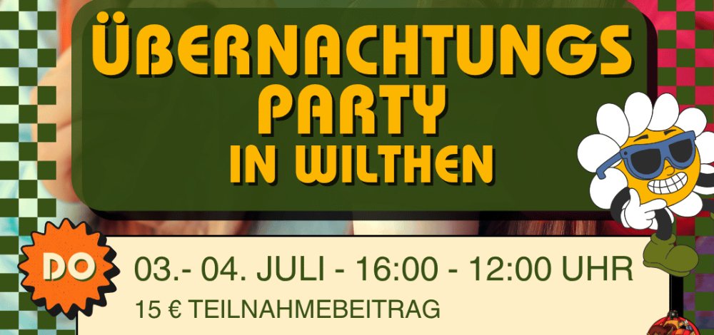 Übernachtungsparty