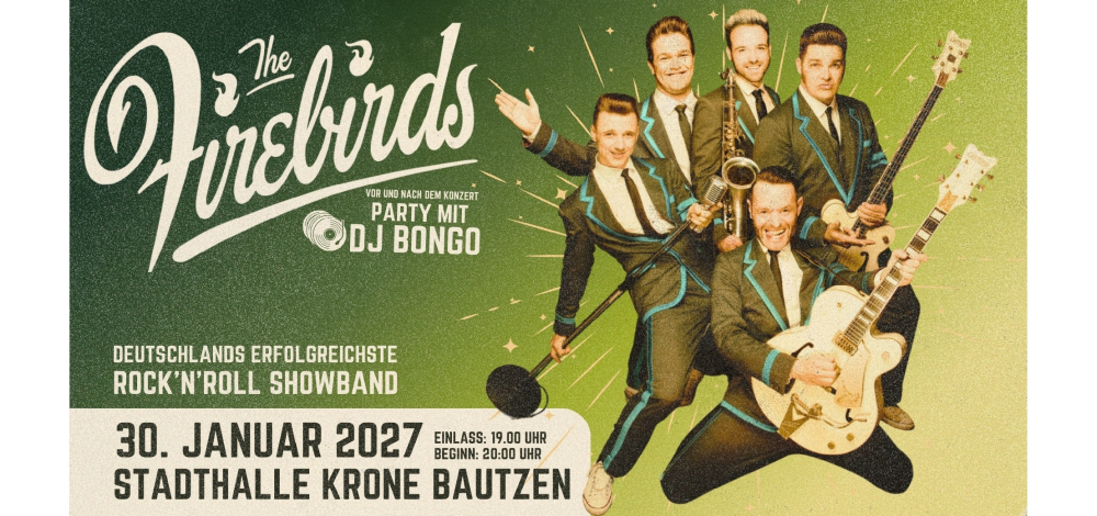 THE FIREBIRDS live in Bautzen – Rock’n’Roll Show