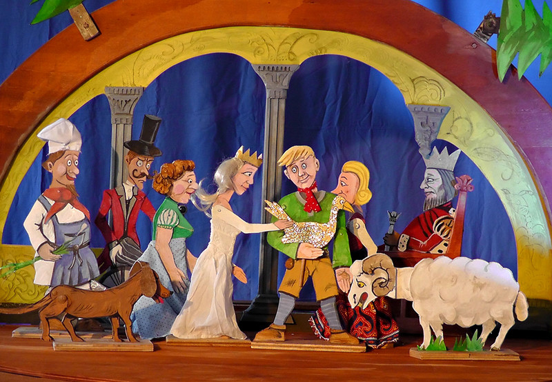 Puppentheater im Sonnenhäusel "Die goldene Gans"