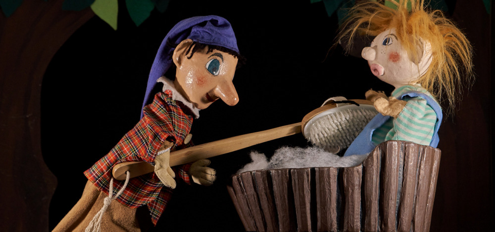 Kasper braucht 'ne Nasenklammer