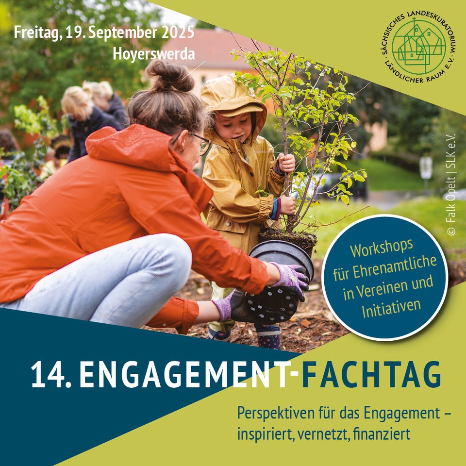 14. ENGAGEMENT-FACHTAG Perspektiven für das Engagement – inspiriert, vernetzt, finanziert
