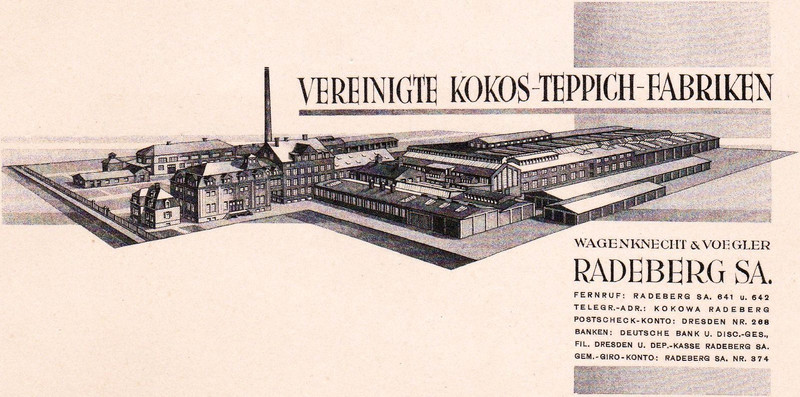 Die Radeberger Kokosteppichfabrik