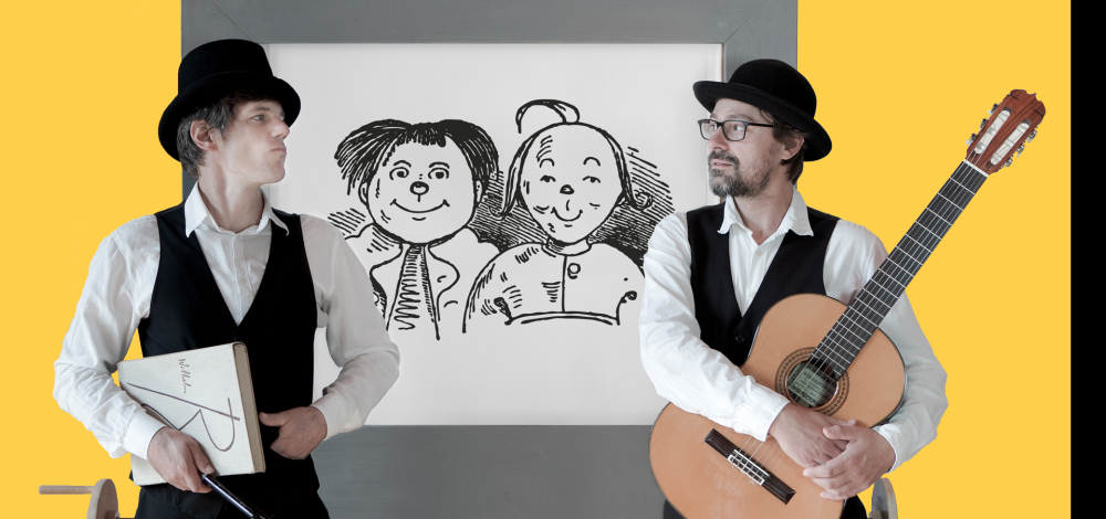 MAX und MORITZ eine Bubengeschichte in 7 Streichen mit dem Kurbeltheater Dresden