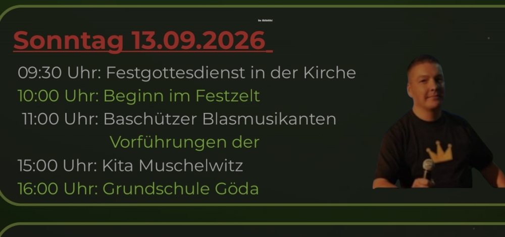Kirmes in Göda