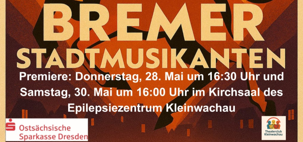 Theaterclub Kleinwachau spielt  "Die Bremer Stadtmusikanten"