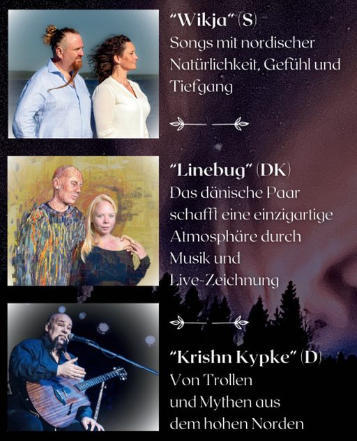 „Midvinter“ Konzert - von Nordlicht, Troll und Weihnachtsbaum
