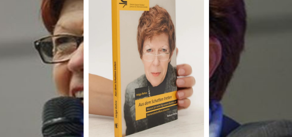 Buchvorstellung "Aus dem Schatten treten" von Helga Rohra über ihr Leben mit Demenz