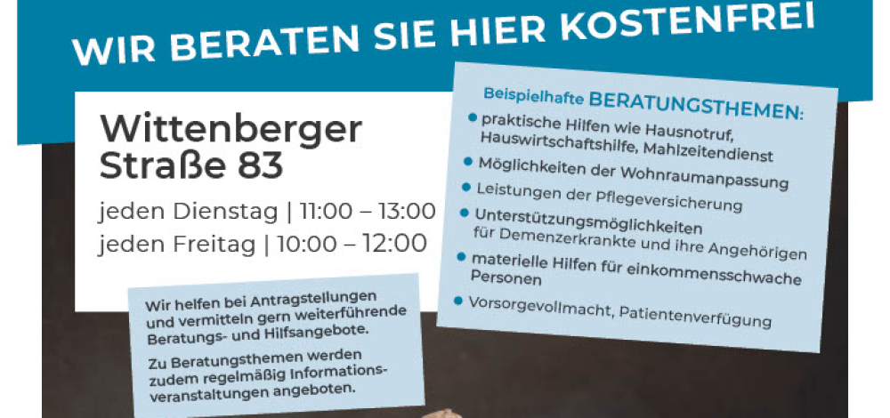 Soziale Beratung für Senior*innen und Angehörige
