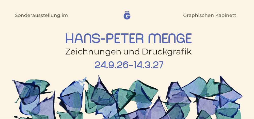 »HANS-PETER MENGE. Zeichnungen und Druckgrafik«