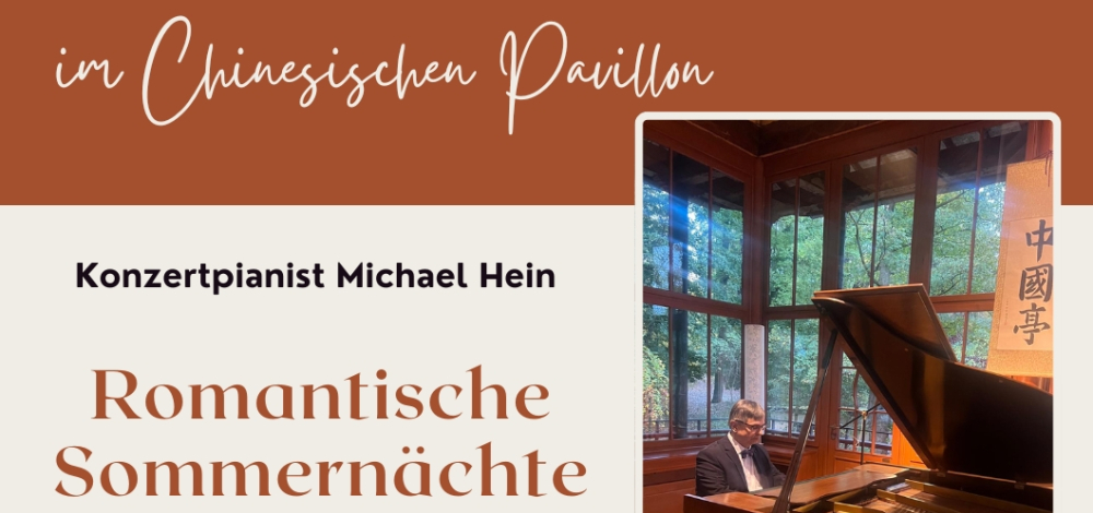 „Romantische Sommernächte“ mit Michael Hein am Flügel