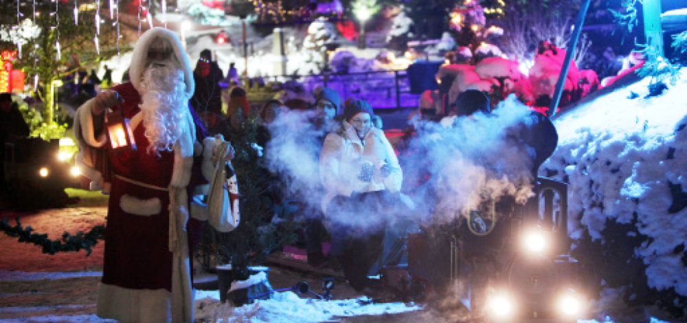 Lichterglanz-Advent im Miniaturpark "Die kleine Sächsische Schweiz"